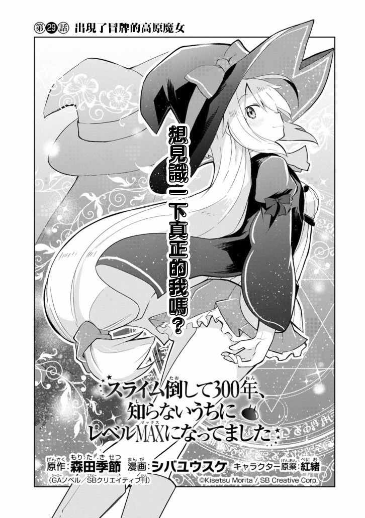 《打了三百年的史莱姆，不知不觉就练到了满等》漫画最新章节第29话免费下拉式在线观看章节第【1】张图片