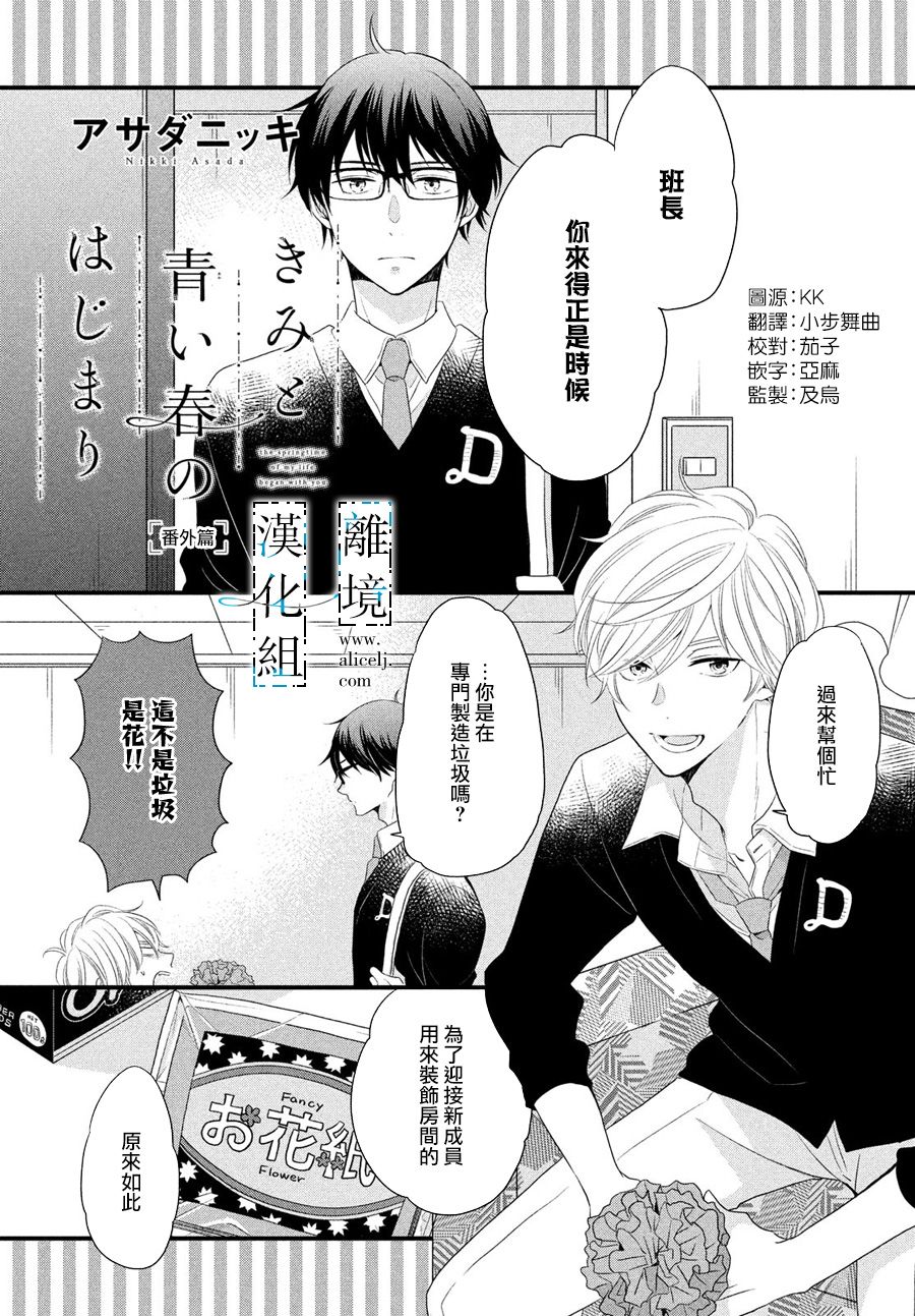 《与你青春的缘起》漫画最新章节番外01免费下拉式在线观看章节第【1】张图片