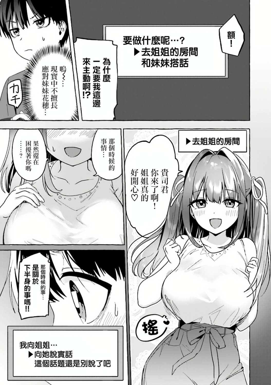 《左拥义姐，右拥义妹》漫画最新章节第3话免费下拉式在线观看章节第【7】张图片