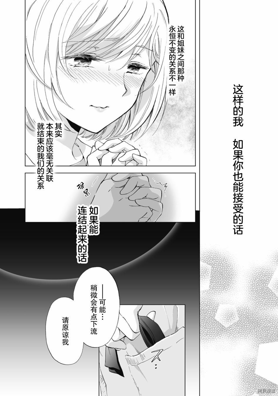 《透过百合SM能否连结两人的身心呢？》漫画最新章节第8.1话免费下拉式在线观看章节第【8】张图片