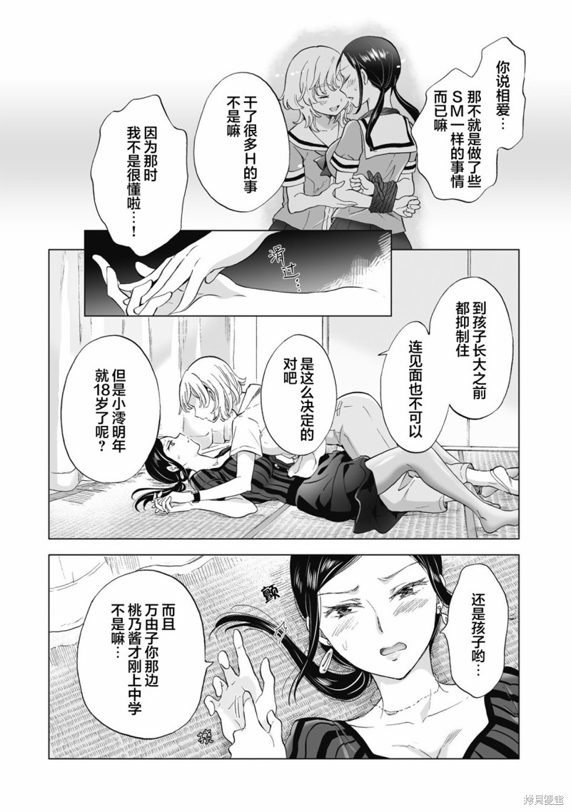 《透过百合SM能否连结两人的身心呢？》漫画最新章节第11.2话免费下拉式在线观看章节第【8】张图片