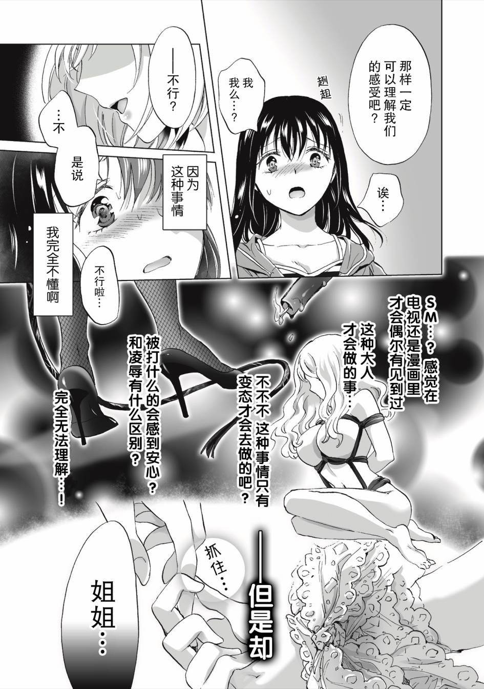 《透过百合SM能否连结两人的身心呢？》漫画最新章节第2.2话免费下拉式在线观看章节第【7】张图片