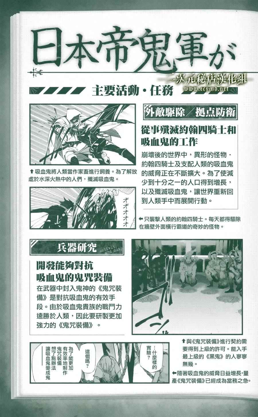 《终结的炽天使》漫画最新章节公式书12免费下拉式在线观看章节第【7】张图片