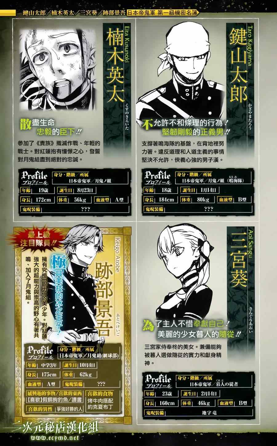 《终结的炽天使》漫画最新章节公式书8.5 Part04免费下拉式在线观看章节第【9】张图片