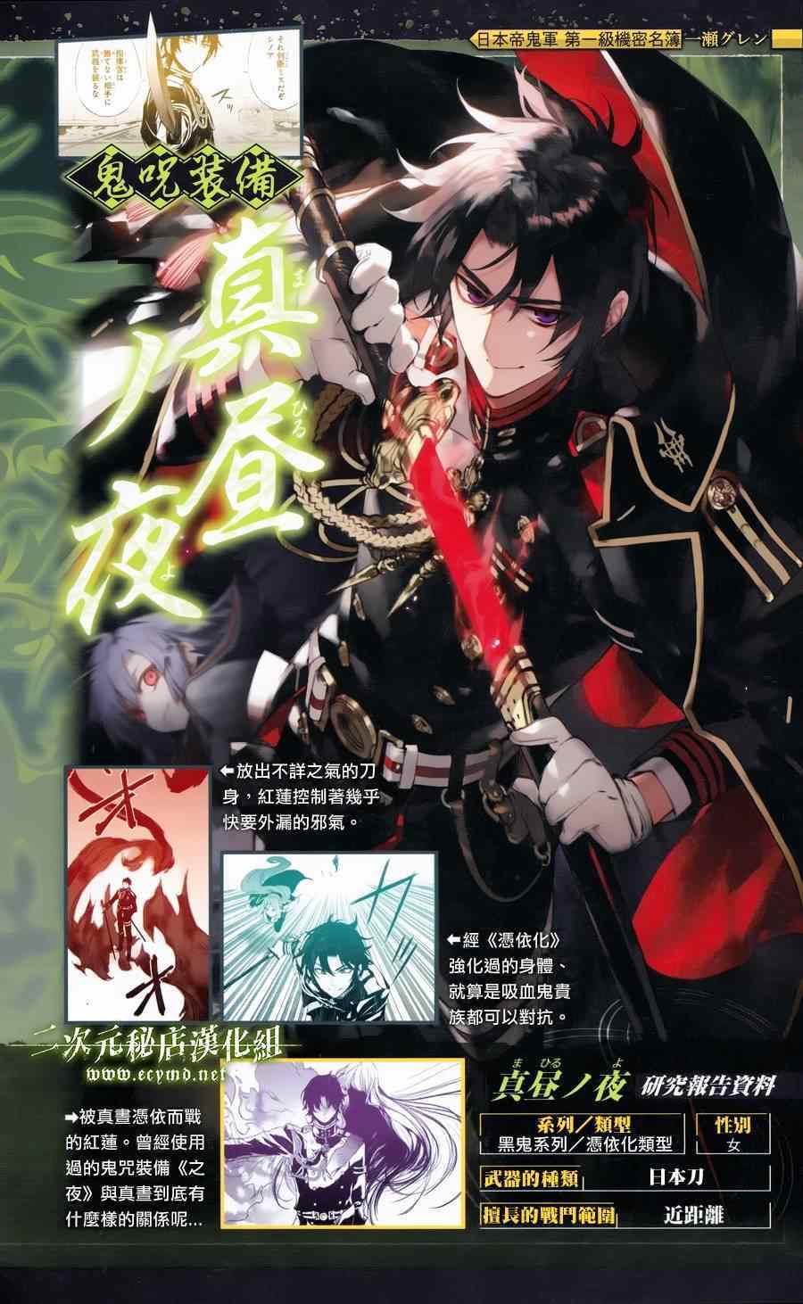 《终结的炽天使》漫画最新章节公式书8.5 Part08免费下拉式在线观看章节第【2】张图片