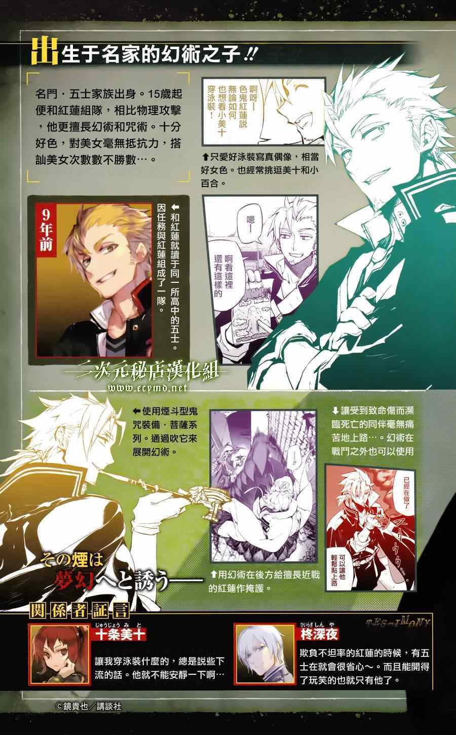 《终结的炽天使》漫画最新章节公式书8.5 Part08免费下拉式在线观看章节第【7】张图片