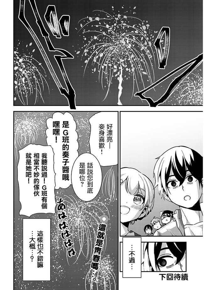 《消极君和积极酱》漫画最新章节第17话 烟火大会免费下拉式在线观看章节第【12】张图片