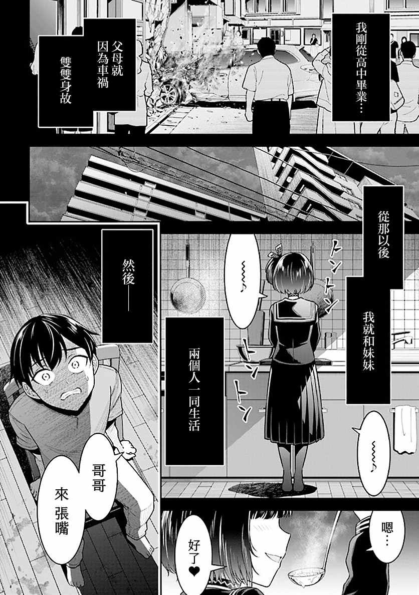 《被病娇妹妹爱得死去活来》漫画最新章节第1话 兄妹转生免费下拉式在线观看章节第【42】张图片