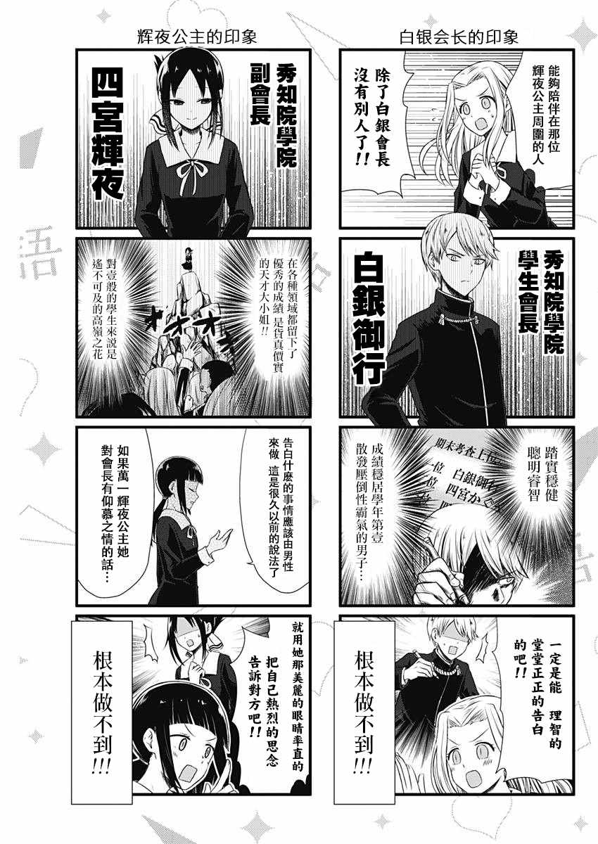 《想和你讲一讲辉夜大小姐的事》漫画最新章节第1话免费下拉式在线观看章节第【5】张图片