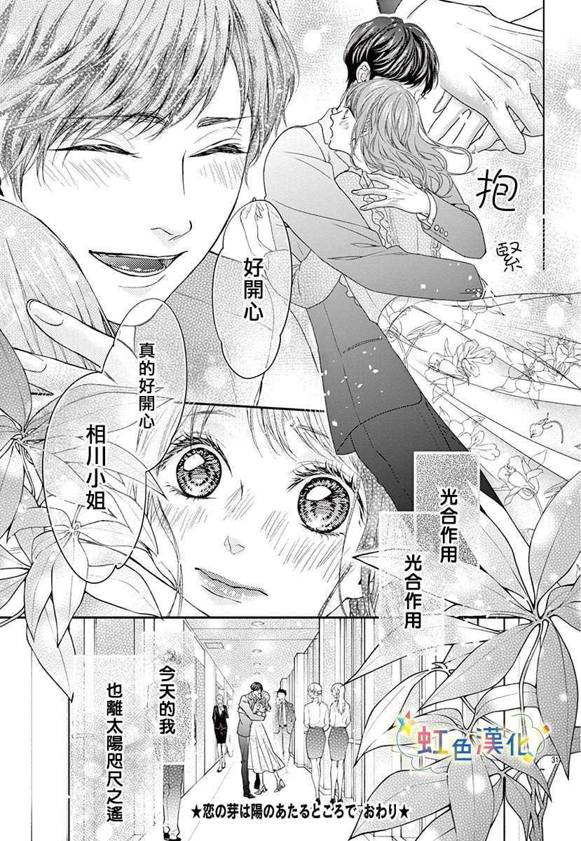 《恋情萌芽于暖阳所到之处》漫画最新章节短篇免费下拉式在线观看章节第【31】张图片