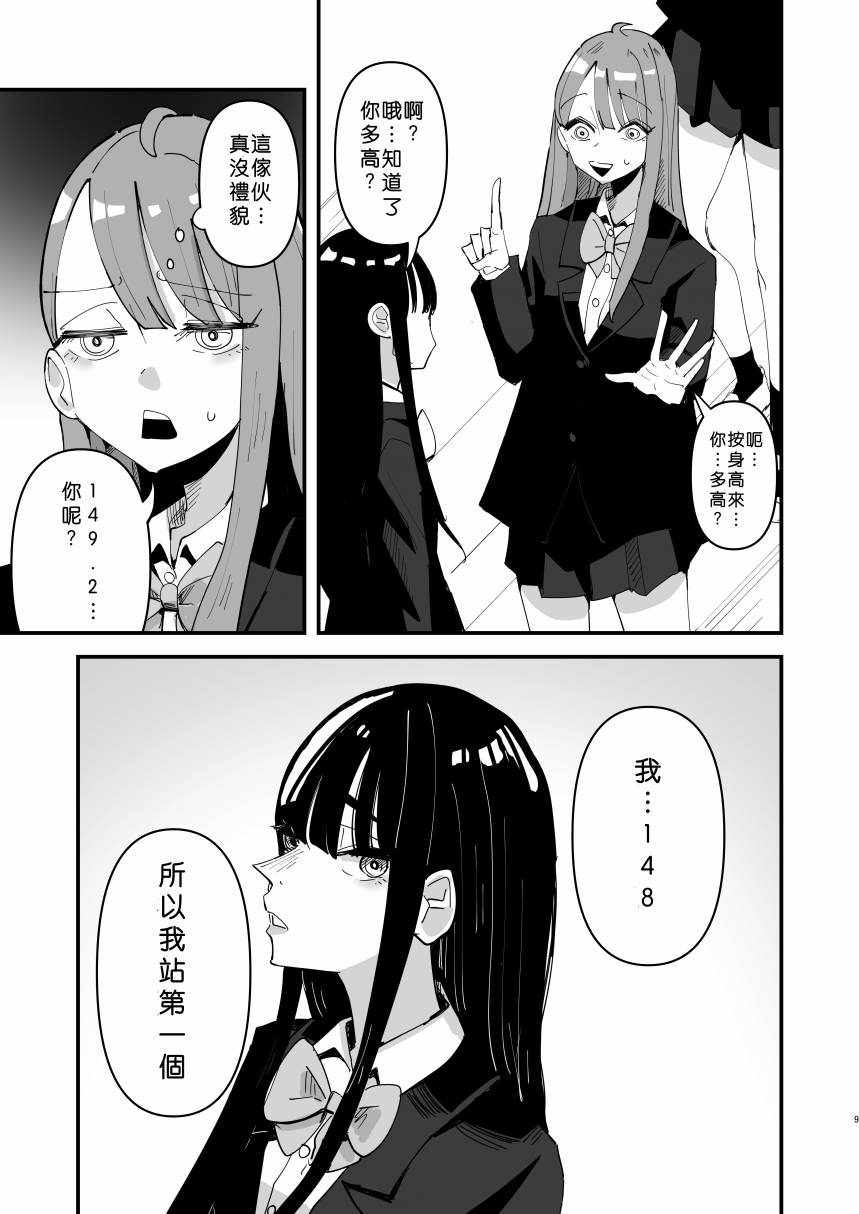 《小个子亲友二人组百合》漫画最新章节第1话免费下拉式在线观看章节第【10】张图片