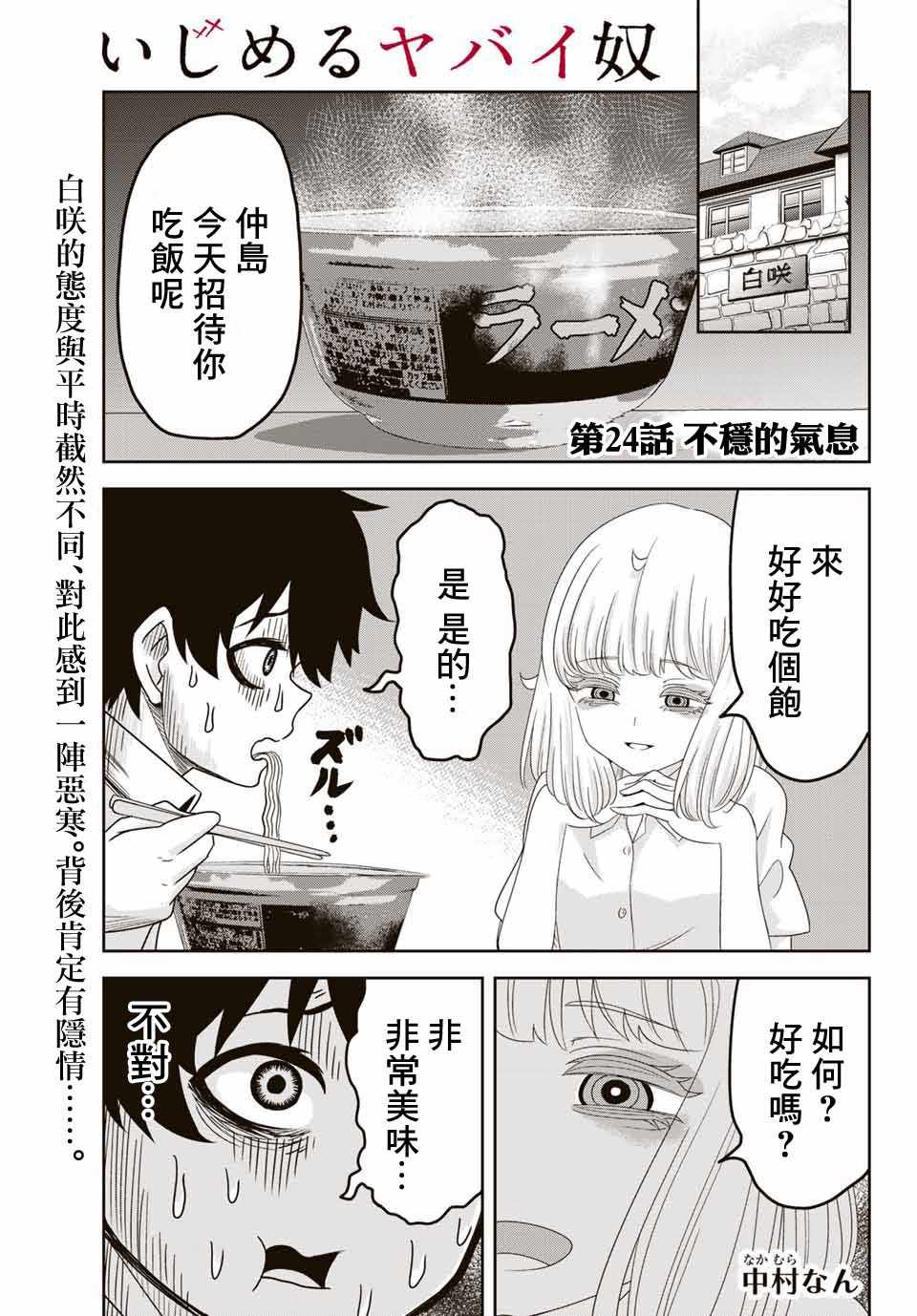 《悲惨的欺凌者》漫画最新章节第24话免费下拉式在线观看章节第【1】张图片