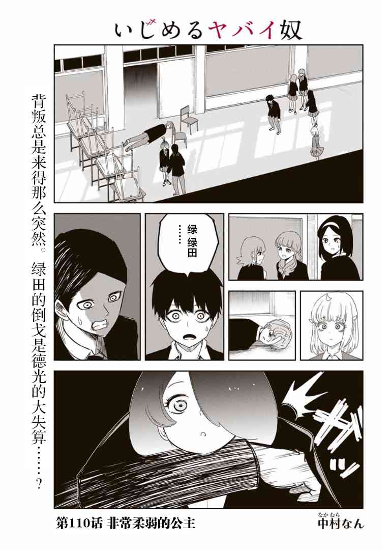 《悲惨的欺凌者》漫画最新章节第110话 非常柔弱的公主免费下拉式在线观看章节第【1】张图片