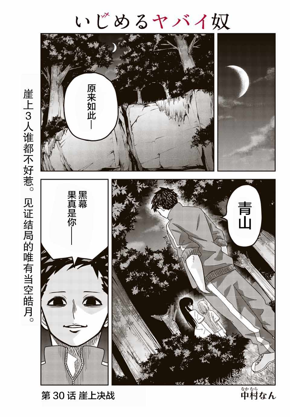 《悲惨的欺凌者》漫画最新章节第30话免费下拉式在线观看章节第【1】张图片