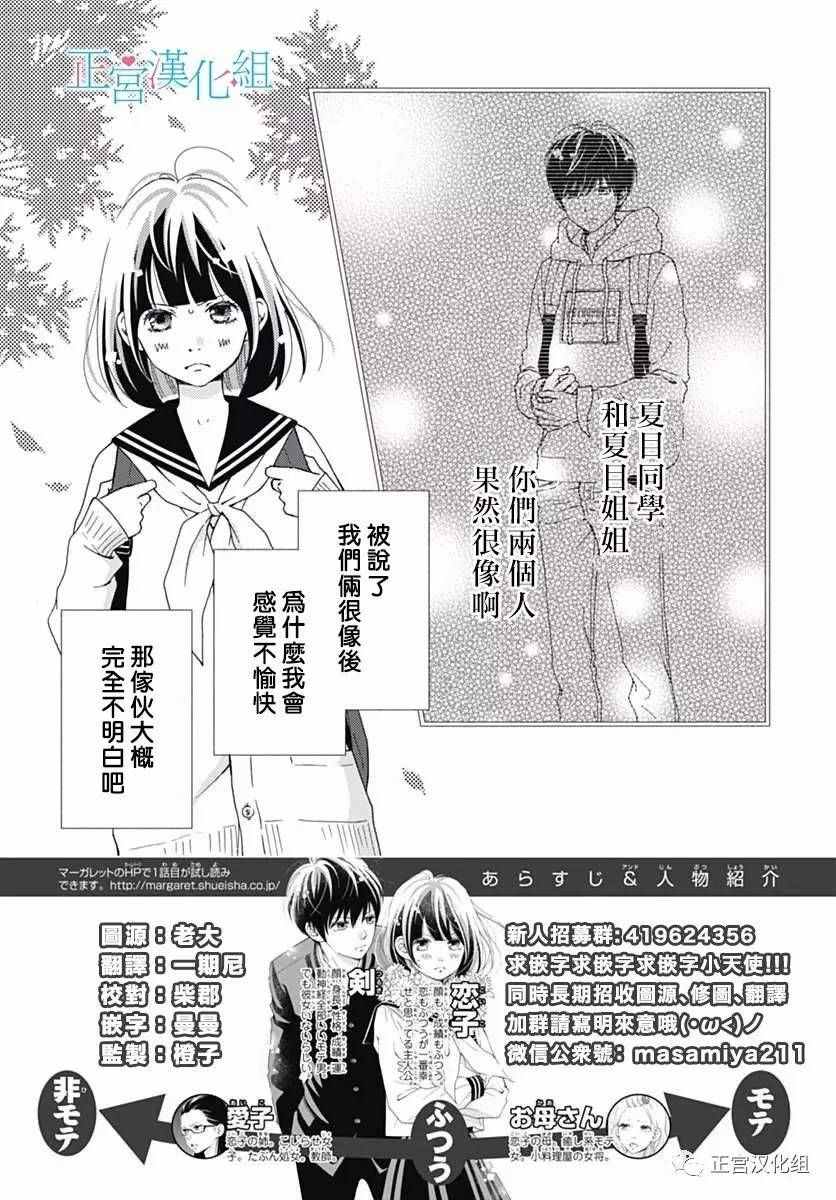 《普通的恋子酱》漫画最新章节第19话免费下拉式在线观看章节第【3】张图片