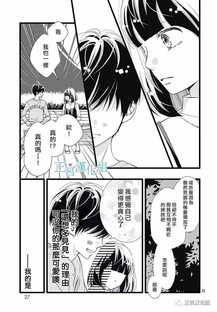 《普通的恋子酱》漫画最新章节第19话免费下拉式在线观看章节第【23】张图片