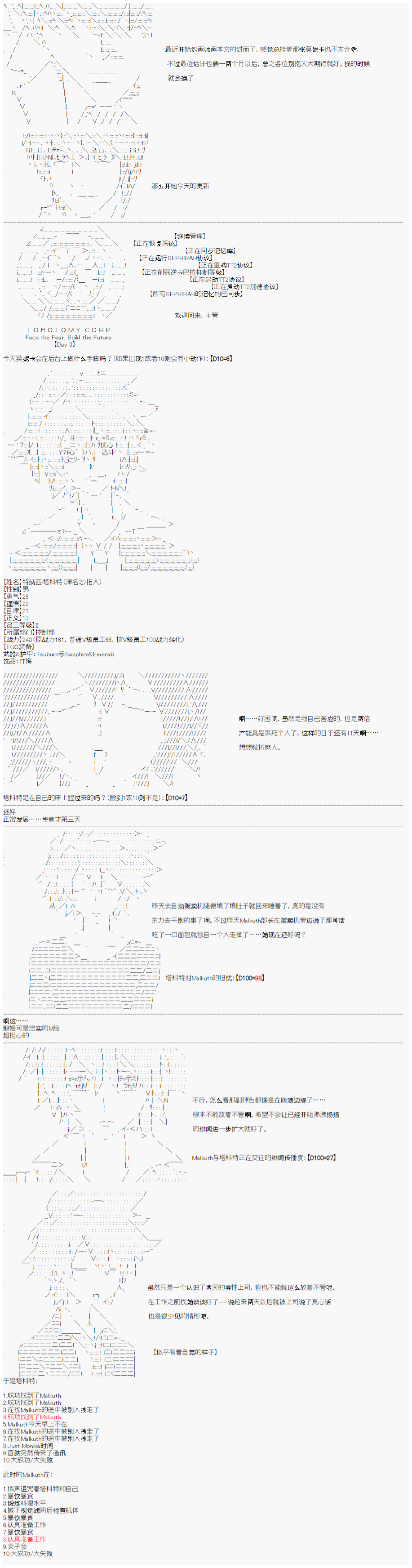 《心跳文学部的成员似乎在脑叶公司当社畜的样子》漫画最新章节第4话免费下拉式在线观看章节第【1】张图片