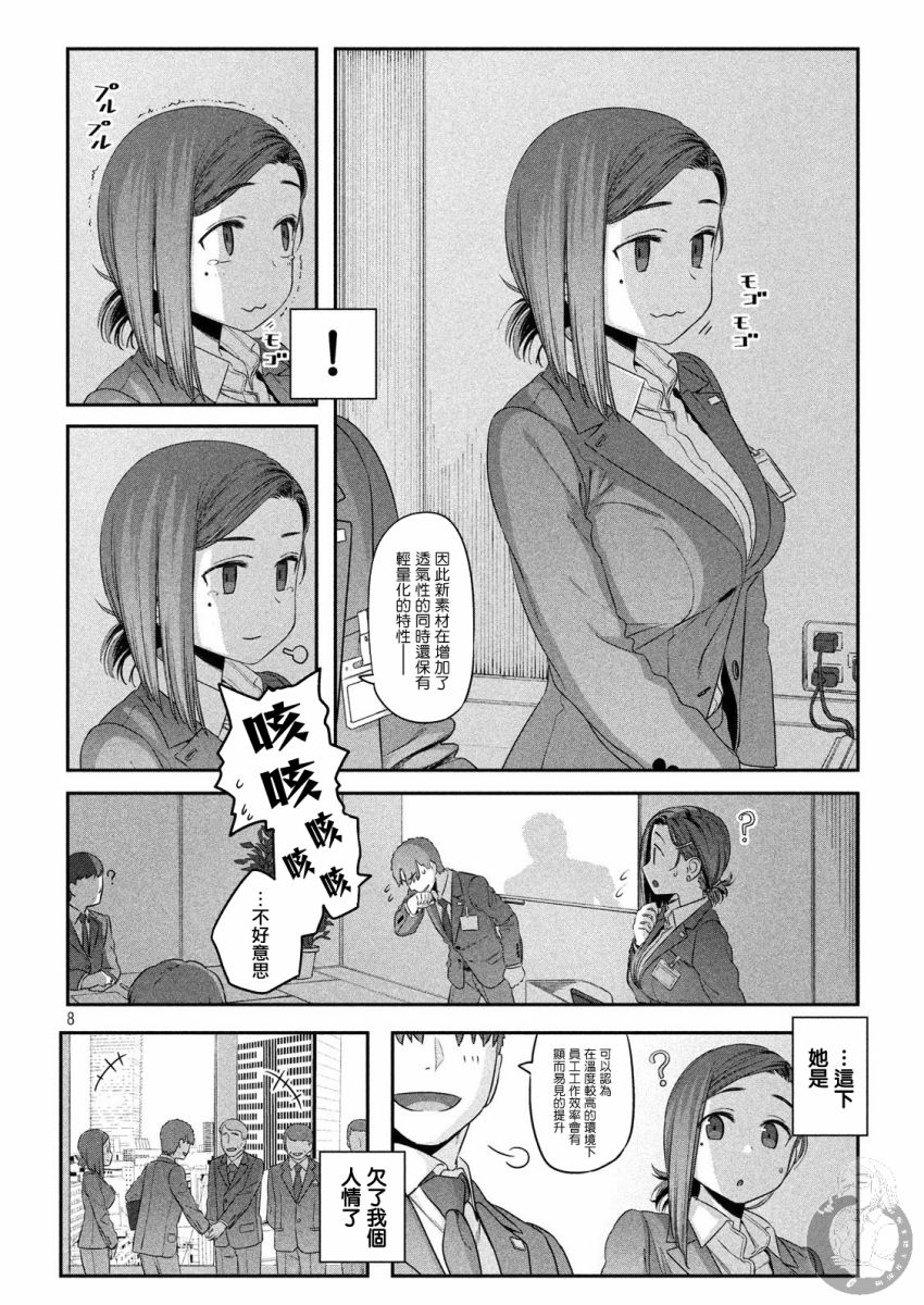 《星期一的丰满》漫画最新章节第4话 小后辈②免费下拉式在线观看章节第【8】张图片