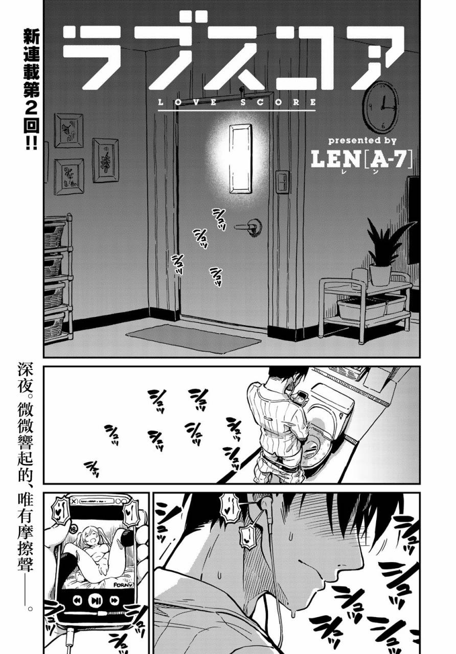 《恋爱多少分》漫画最新章节第2话免费下拉式在线观看章节第【1】张图片