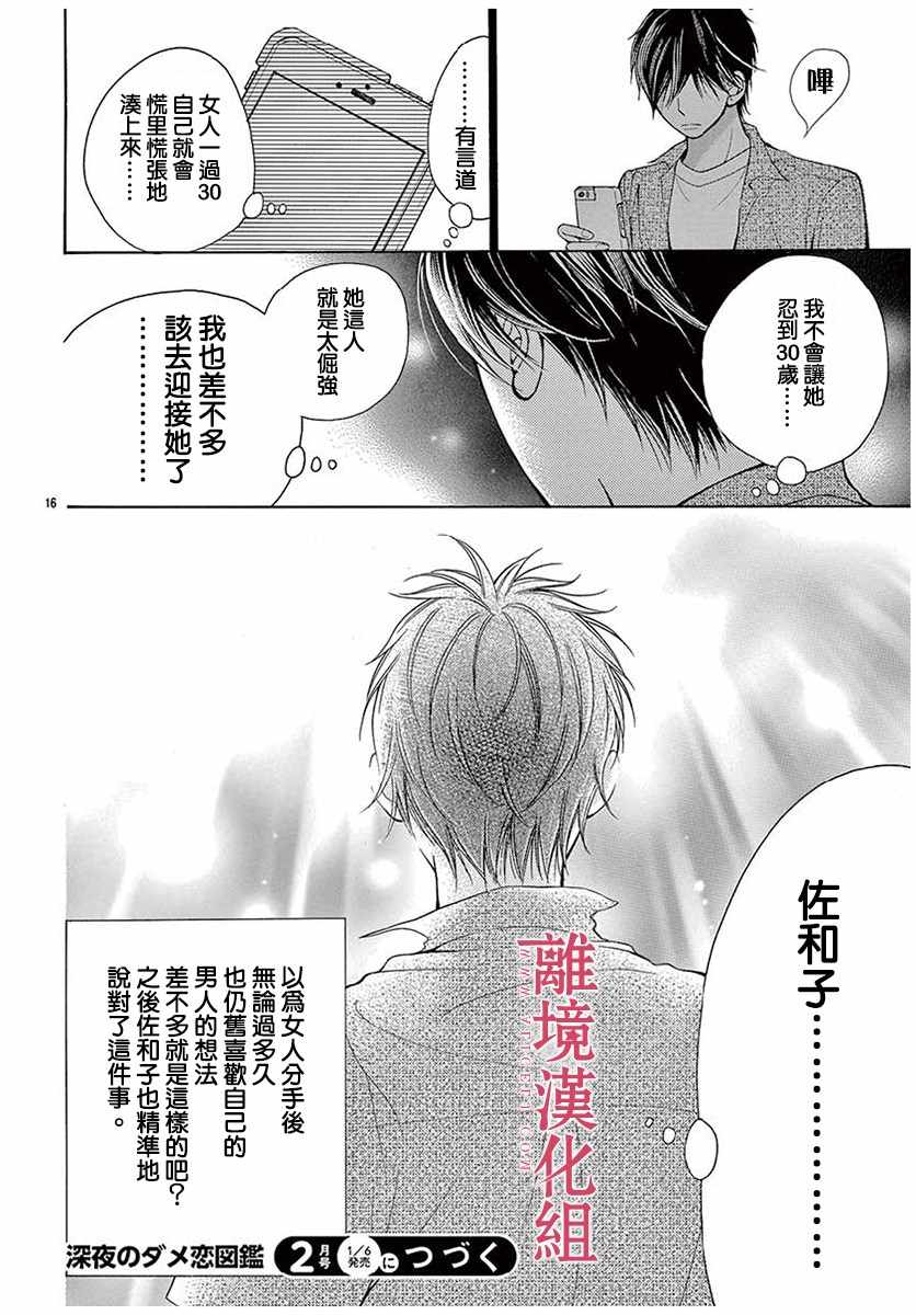 《深夜的奇葩恋爱图鉴》漫画最新章节第34话免费下拉式在线观看章节第【16】张图片