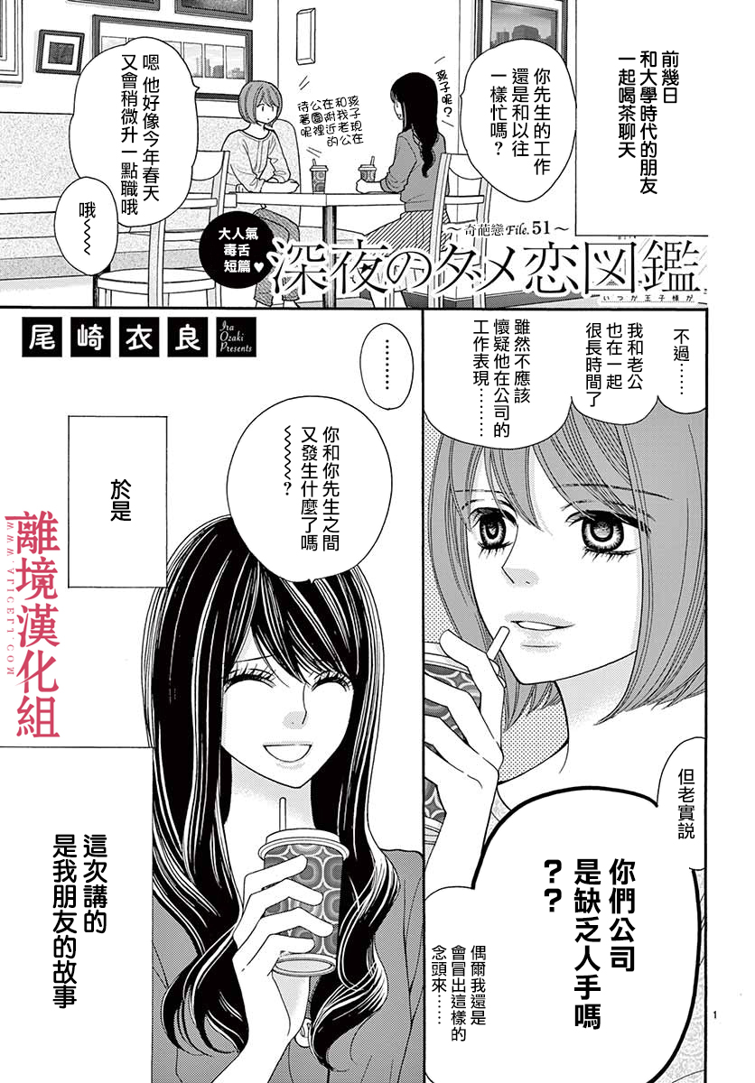 《深夜的奇葩恋爱图鉴》漫画最新章节第51话免费下拉式在线观看章节第【1】张图片