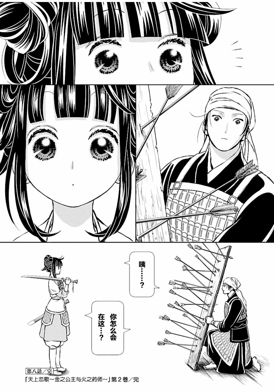 《天上恋歌~金之公主与火之药师~》漫画最新章节第8话免费下拉式在线观看章节第【42】张图片