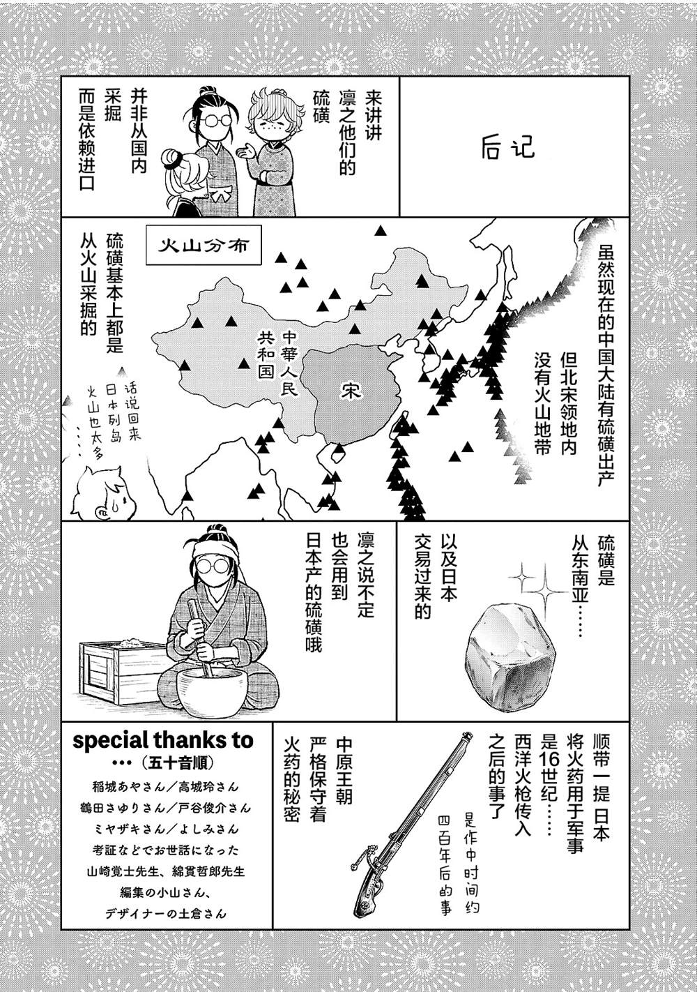 《天上恋歌~金之公主与火之药师~》漫画最新章节第五卷后记免费下拉式在线观看章节第【1】张图片