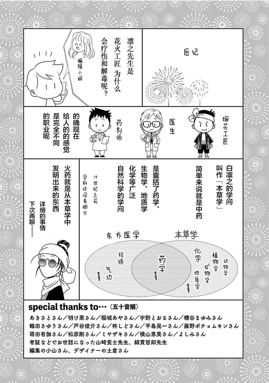 《天上恋歌~金之公主与火之药师~》漫画最新章节第一卷后记免费下拉式在线观看章节第【1】张图片