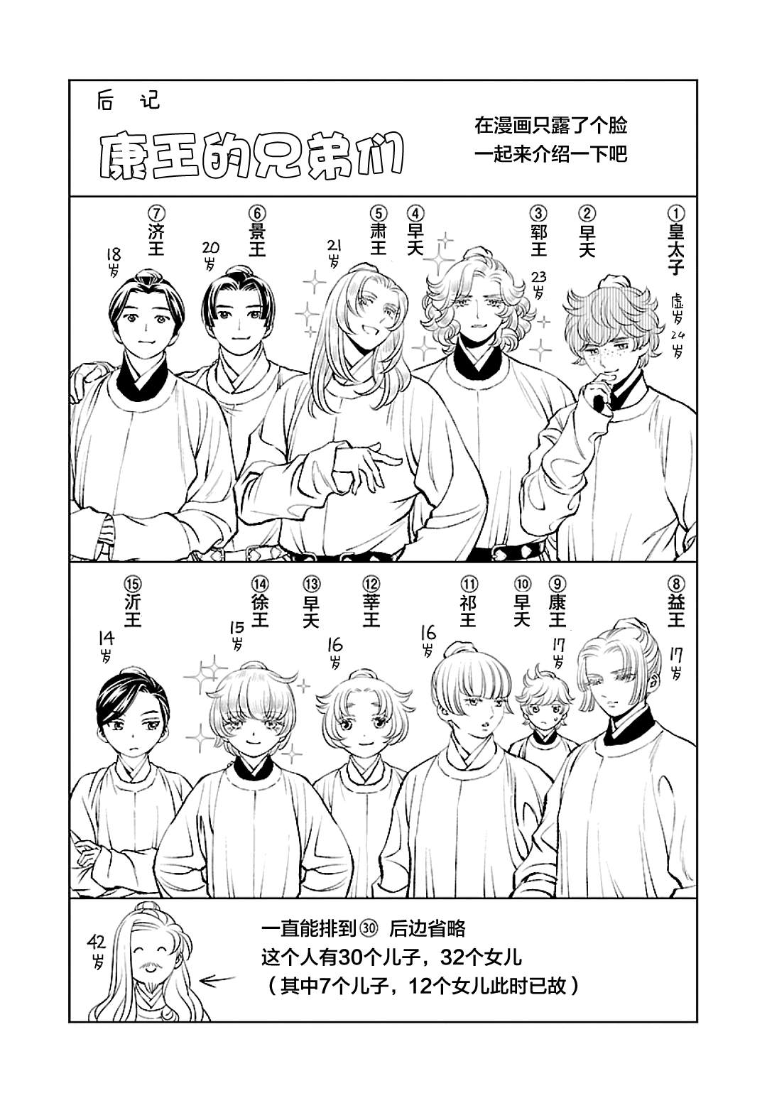 《天上恋歌~金之公主与火之药师~》漫画最新章节第四卷后记免费下拉式在线观看章节第【1】张图片