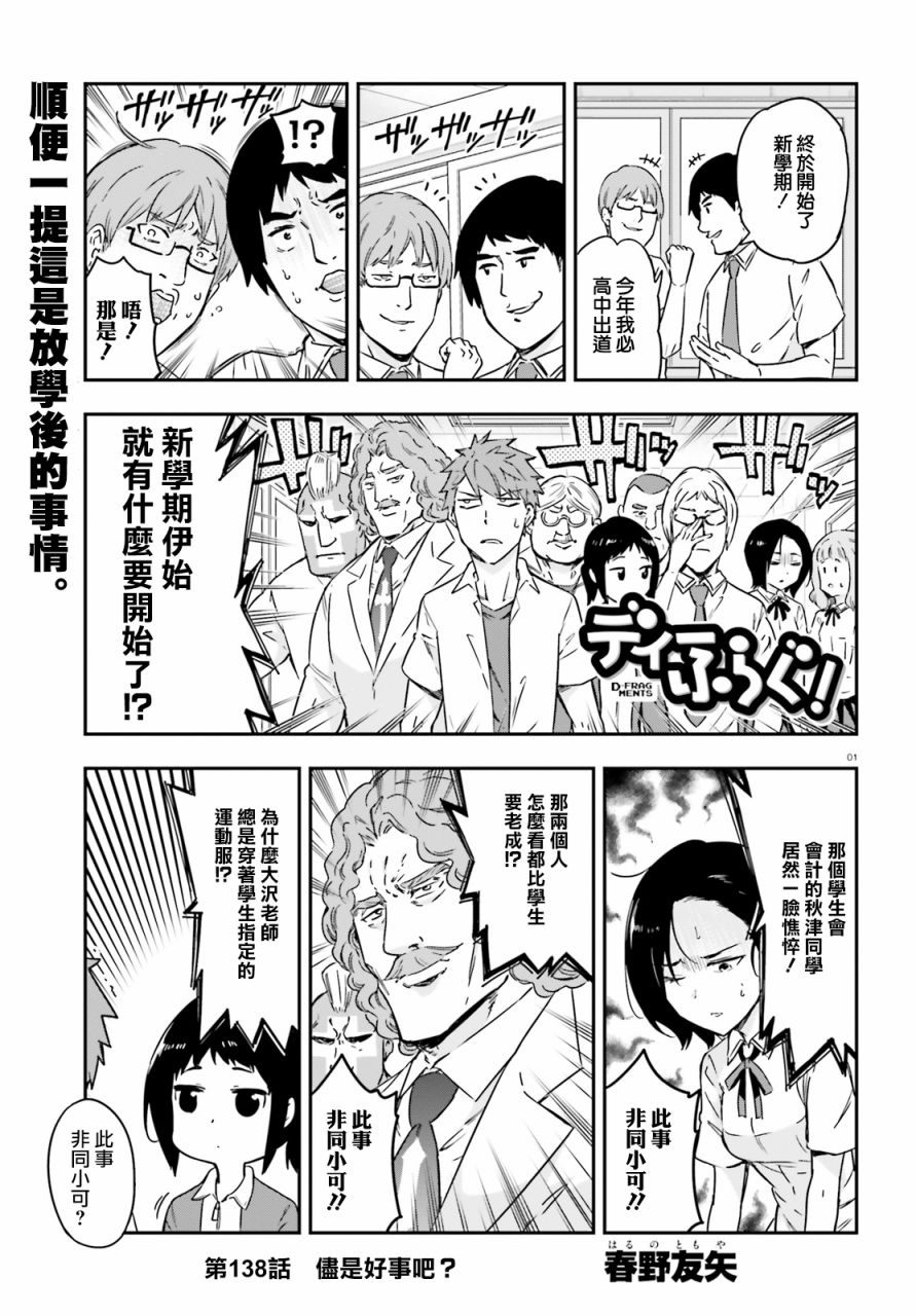 《属性同好会》漫画最新章节第138话免费下拉式在线观看章节第【1】张图片