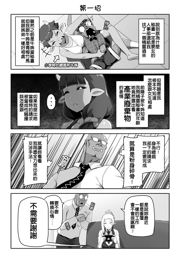 《我的兽人社长》漫画最新章节第6话免费下拉式在线观看章节第【2】张图片