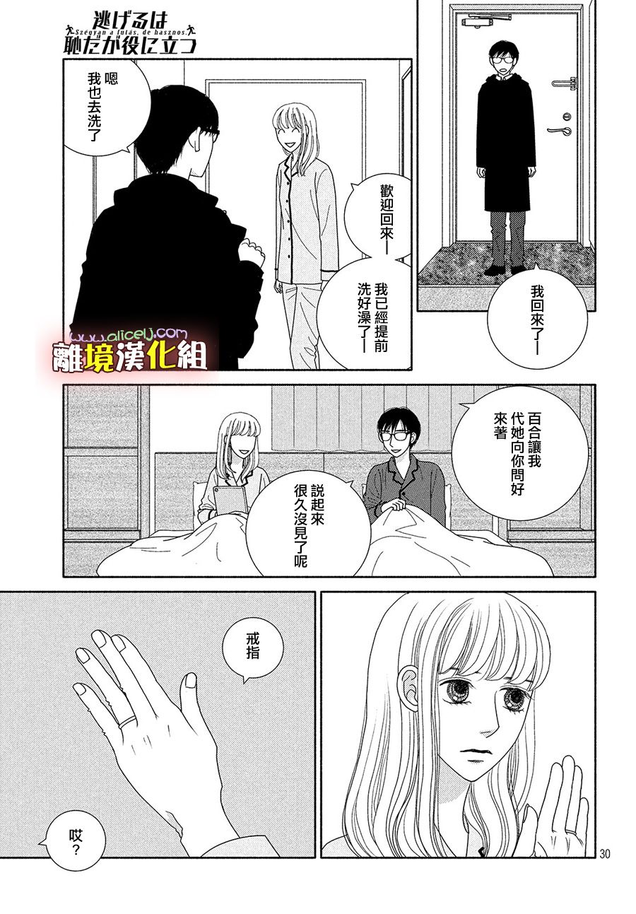 《逃避可耻却很管用》漫画最新章节第44话 一月已流逝 二月也溜走 三月终离去免费下拉式在线观看章节第【30】张图片