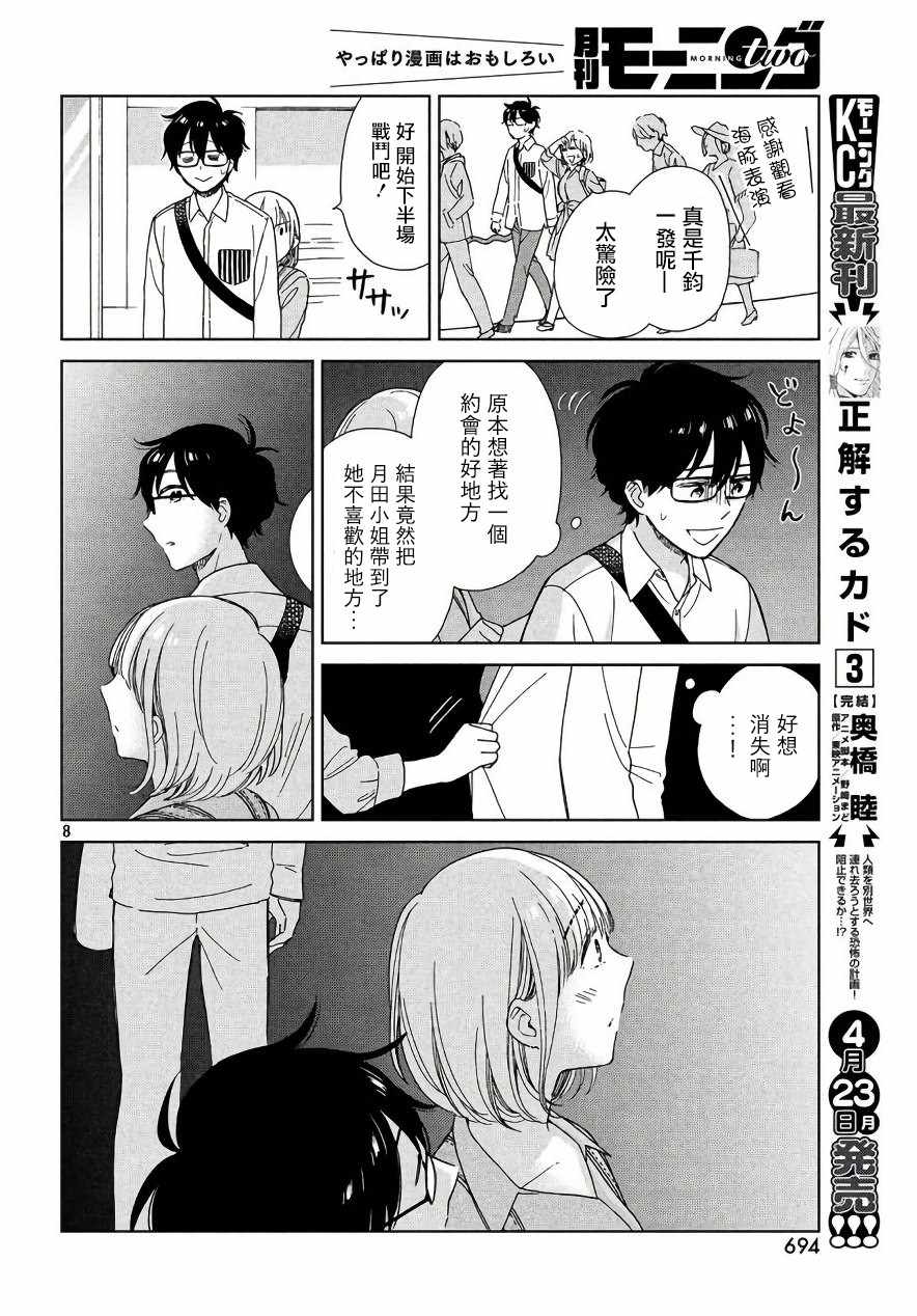 《租借女友月田小姐》漫画最新章节第3话免费下拉式在线观看章节第【8】张图片