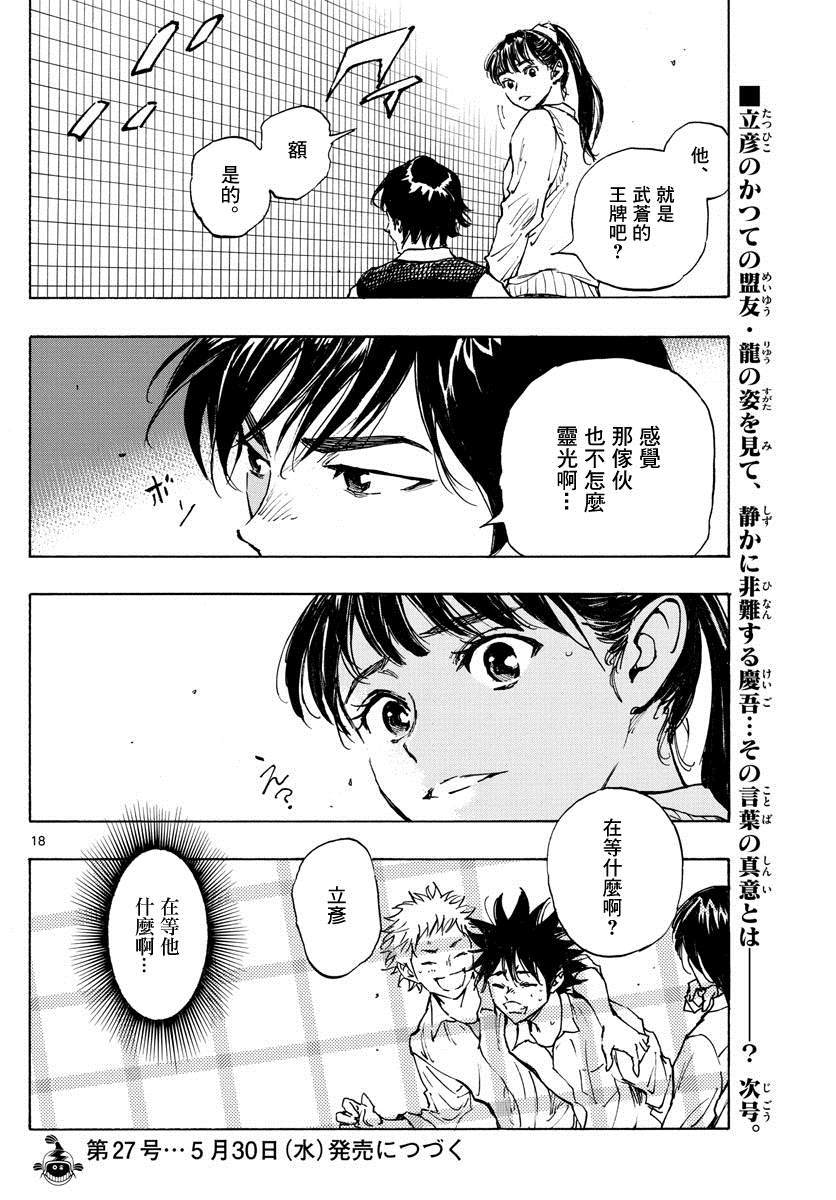 《BE BLUES!~化身为青》漫画最新章节第333话 旧友免费下拉式在线观看章节第【18】张图片