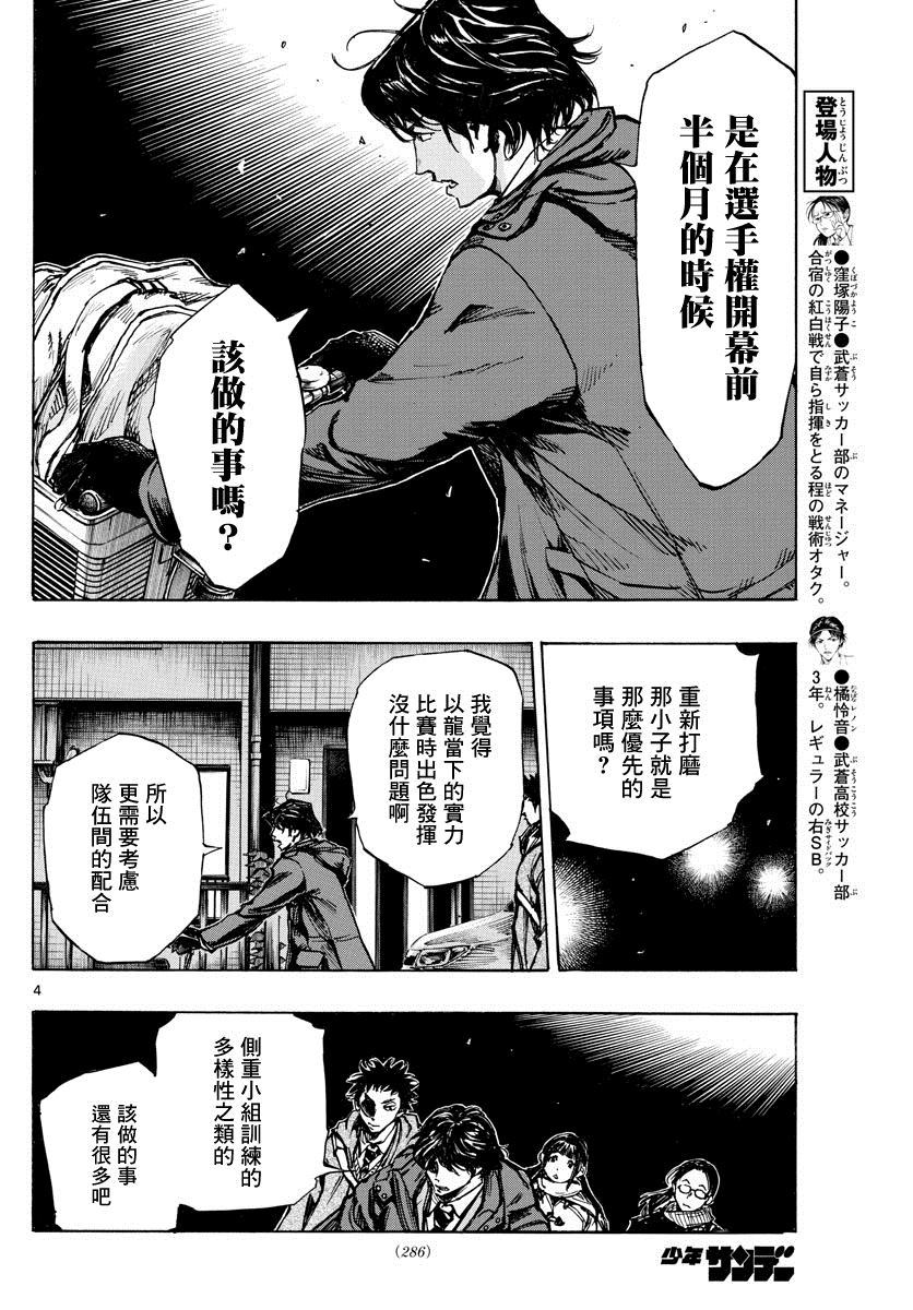 《BE BLUES!~化身为青》漫画最新章节第408话 自我免费下拉式在线观看章节第【4】张图片