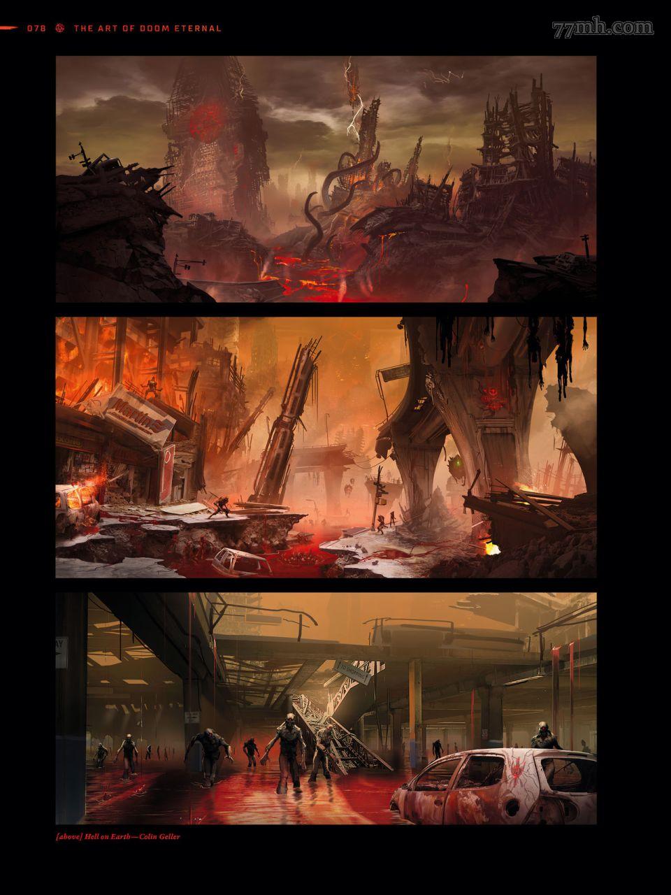 《The Art of DOOM Eternal》漫画最新章节全一册免费下拉式在线观看章节第【78】张图片