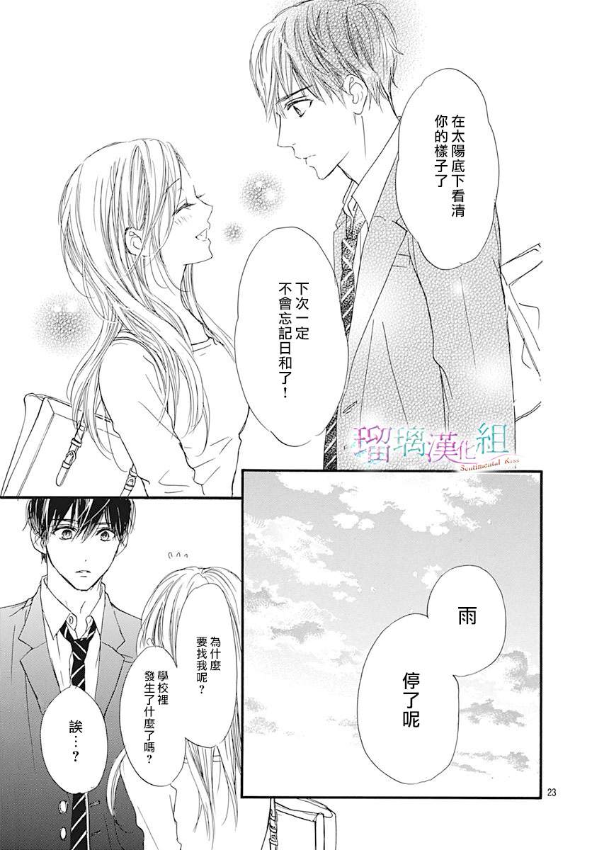 《Sentimental Kiss》漫画最新章节第2话免费下拉式在线观看章节第【23】张图片