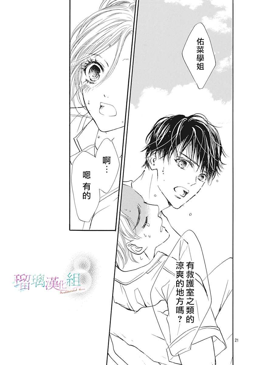 《Sentimental Kiss》漫画最新章节第8话免费下拉式在线观看章节第【21】张图片