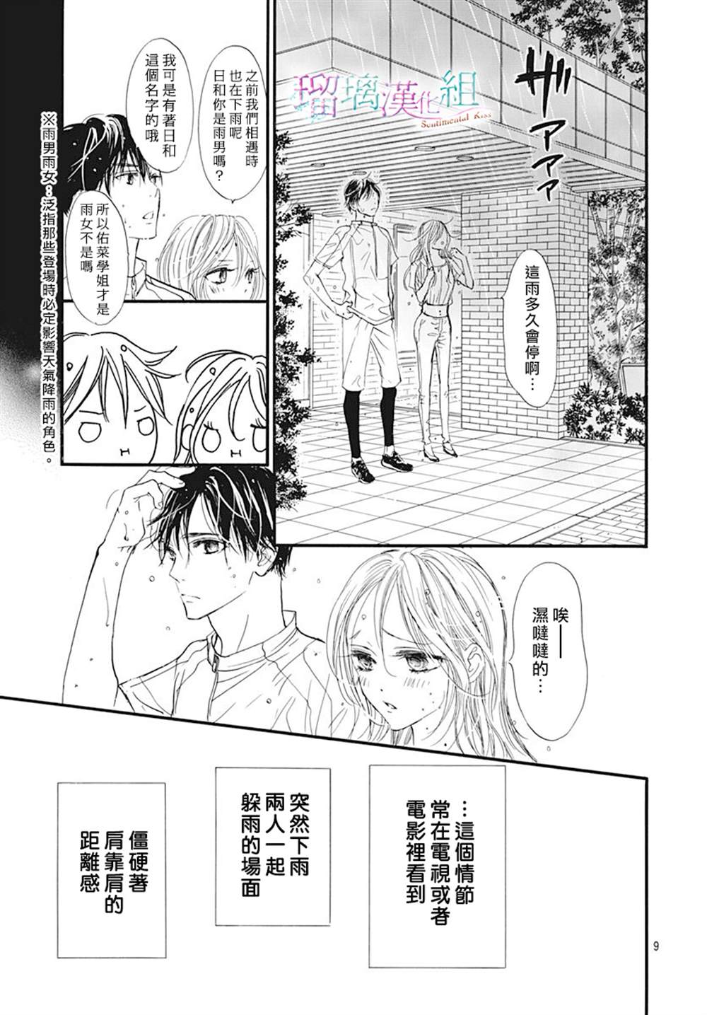 《Sentimental Kiss》漫画最新章节第6话免费下拉式在线观看章节第【9】张图片