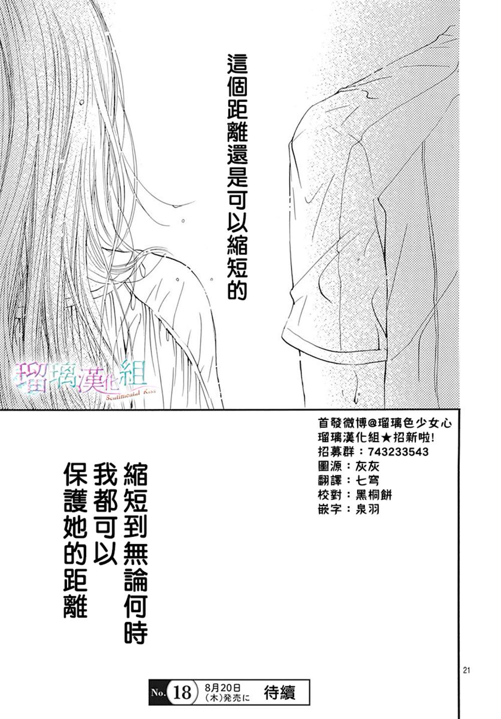 《Sentimental Kiss》漫画最新章节第6话免费下拉式在线观看章节第【21】张图片