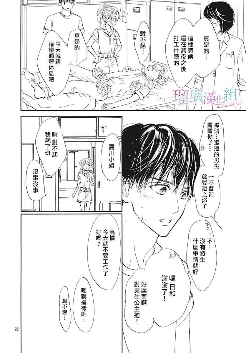 《Sentimental Kiss》漫画最新章节第8话免费下拉式在线观看章节第【22】张图片