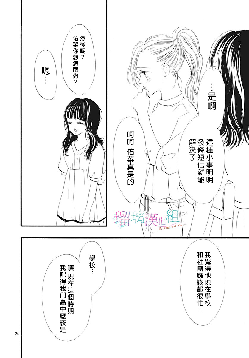 《Sentimental Kiss》漫画最新章节第17话免费下拉式在线观看章节第【24】张图片