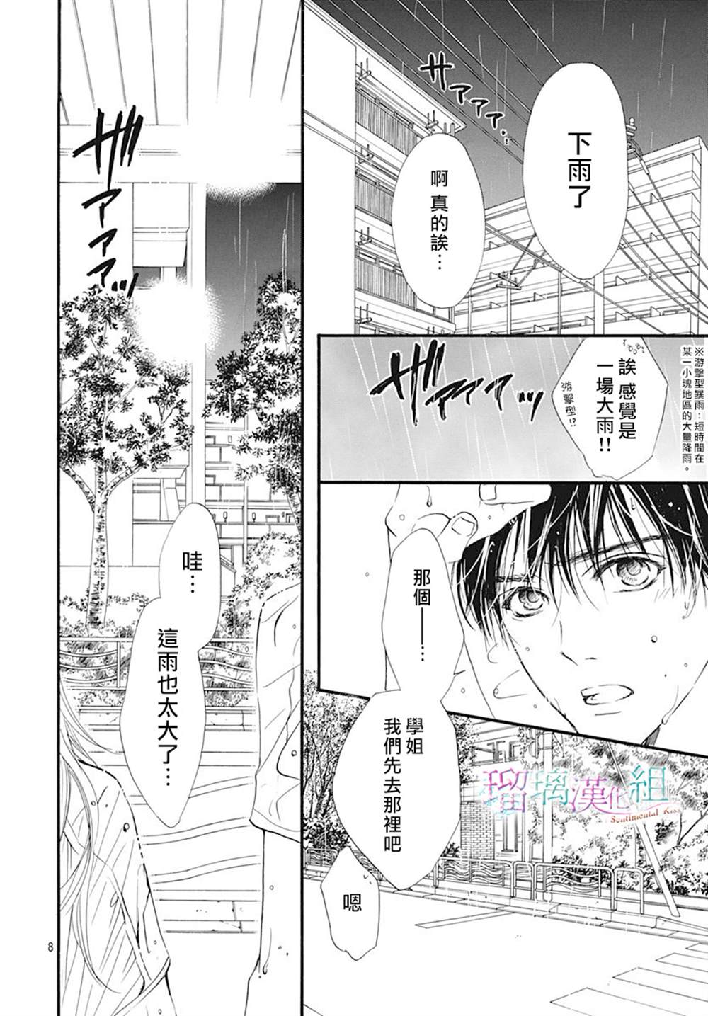 《Sentimental Kiss》漫画最新章节第6话免费下拉式在线观看章节第【8】张图片