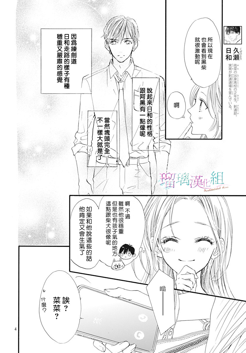 《Sentimental Kiss》漫画最新章节第4话免费下拉式在线观看章节第【4】张图片