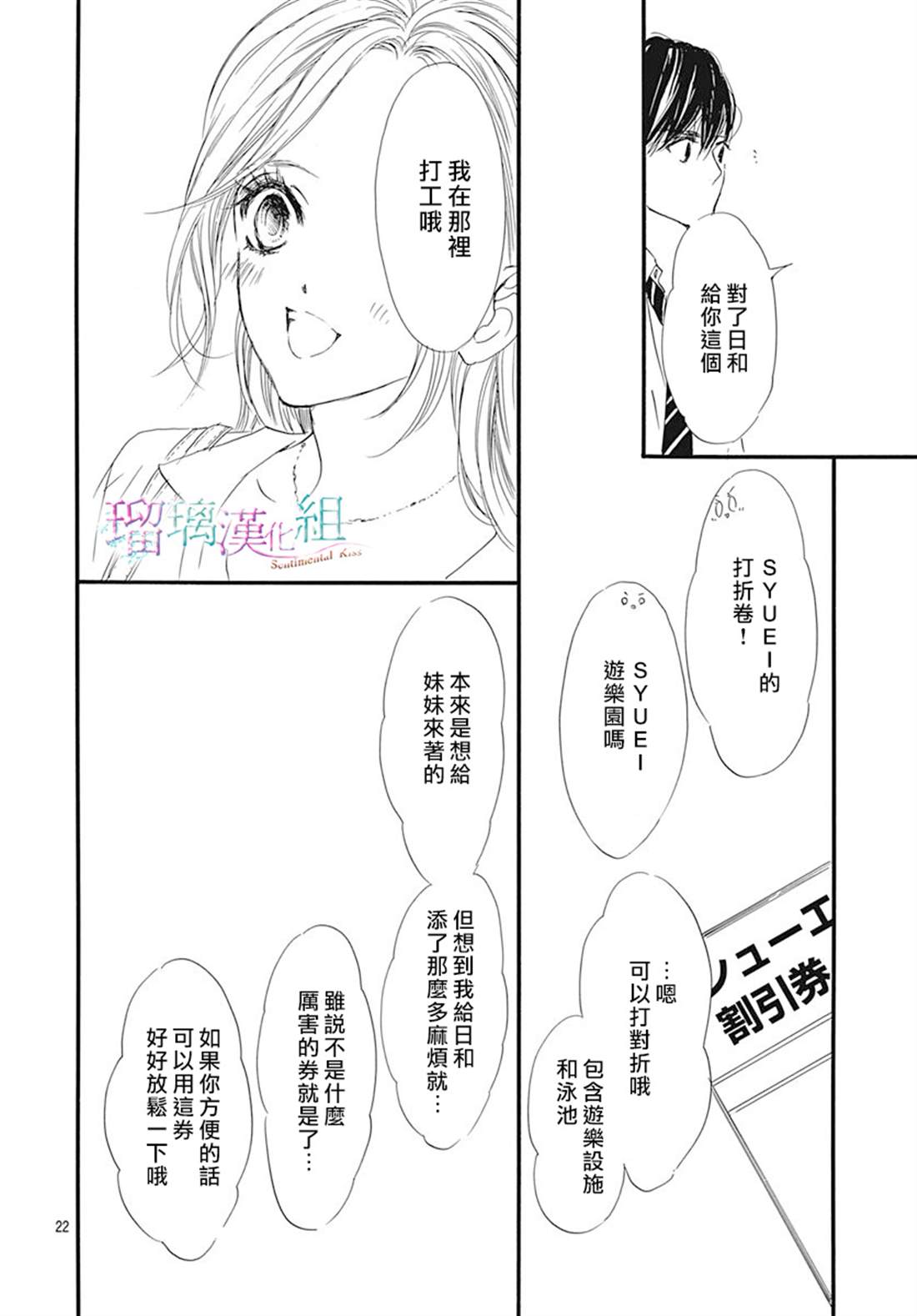 《Sentimental Kiss》漫画最新章节第7话免费下拉式在线观看章节第【23】张图片