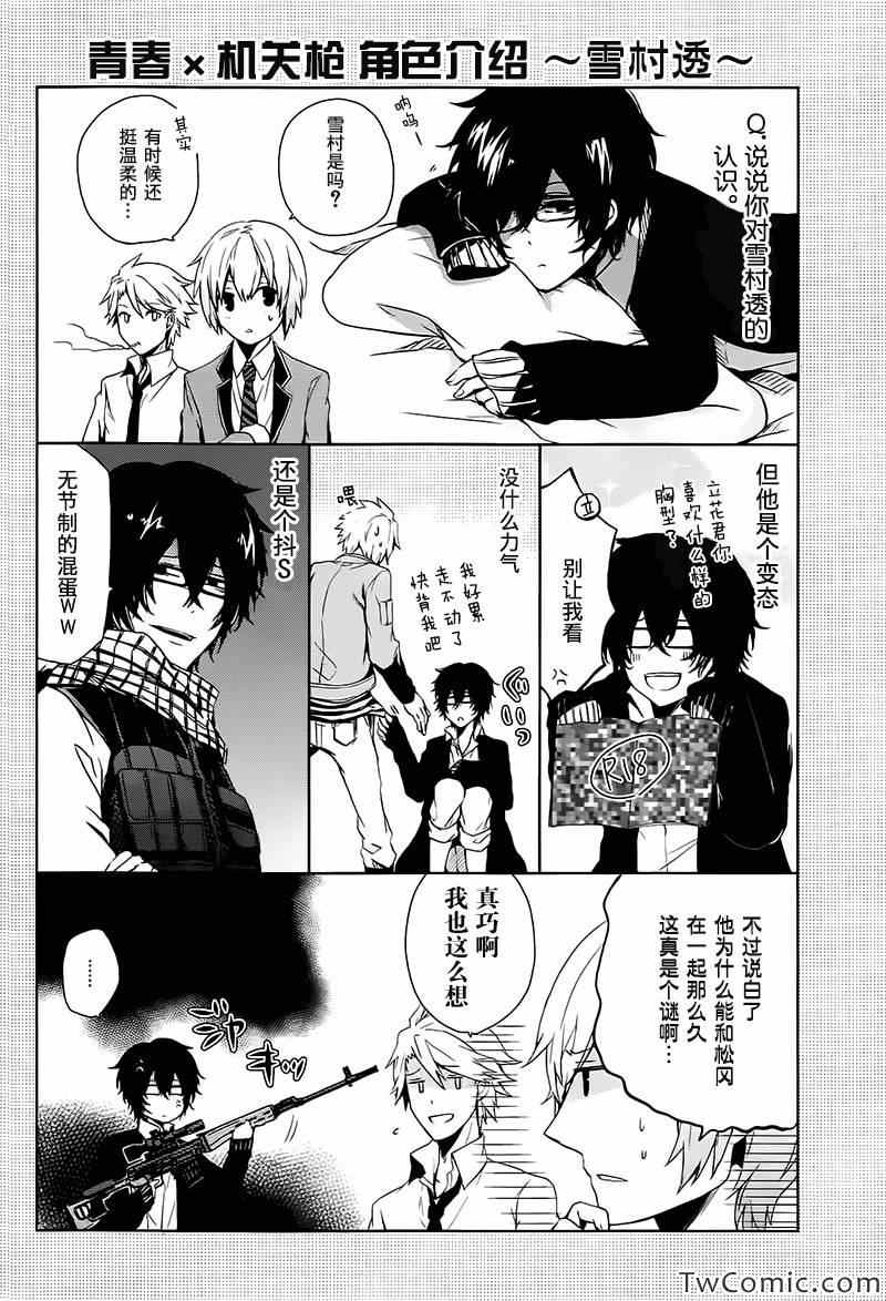 《青春X机关枪》漫画最新章节第5话免费下拉式在线观看章节第【1】张图片