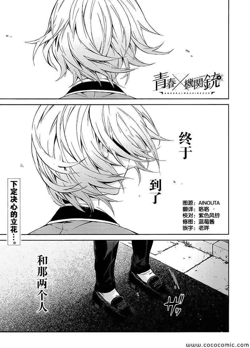 《青春X机关枪》漫画最新章节第12话免费下拉式在线观看章节第【1】张图片