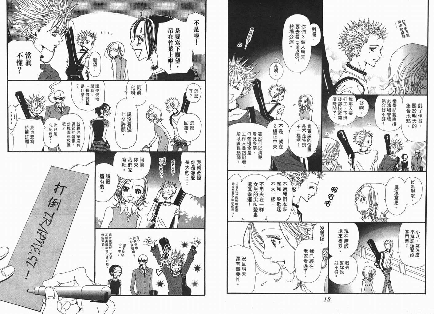 《NANA》漫画最新章节第6卷免费下拉式在线观看章节第【8】张图片