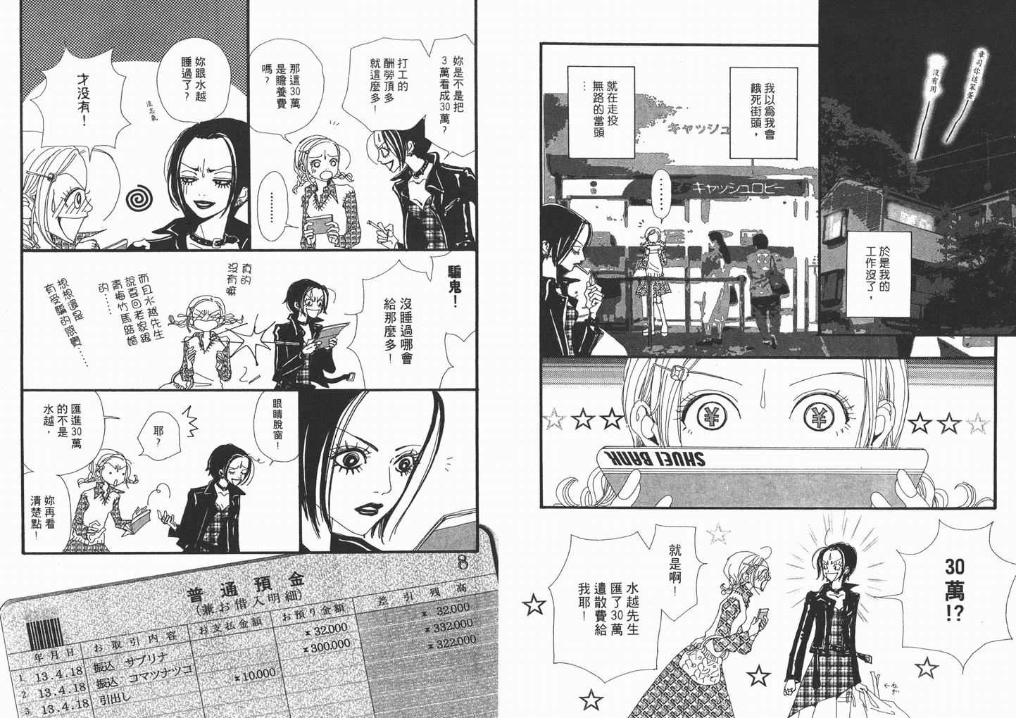 《NANA》漫画最新章节第3卷免费下拉式在线观看章节第【44】张图片