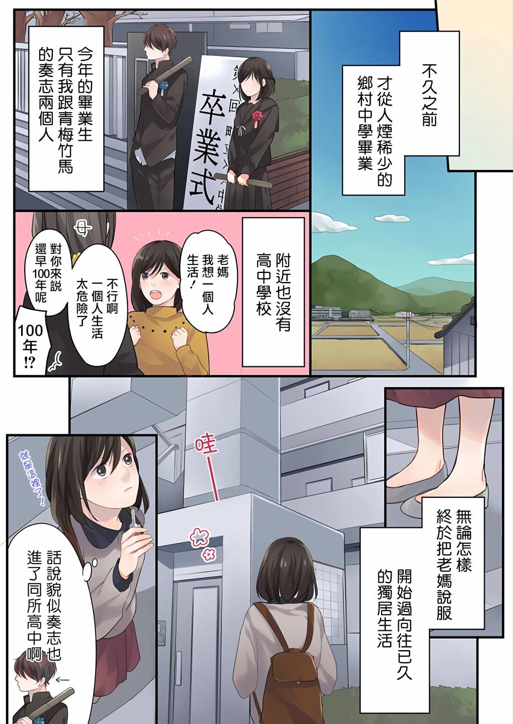 《15岁，我今天开始在一起生活》漫画最新章节第1话免费下拉式在线观看章节第【3】张图片